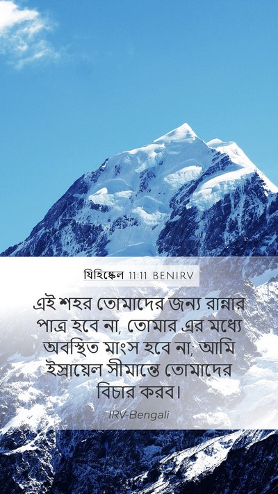 যিহিষ্কেল 11:11 BENIRV Mobile Phone Wallpaper - এই শহর তোমাদের - Mobile Bible Verse Wallpaper