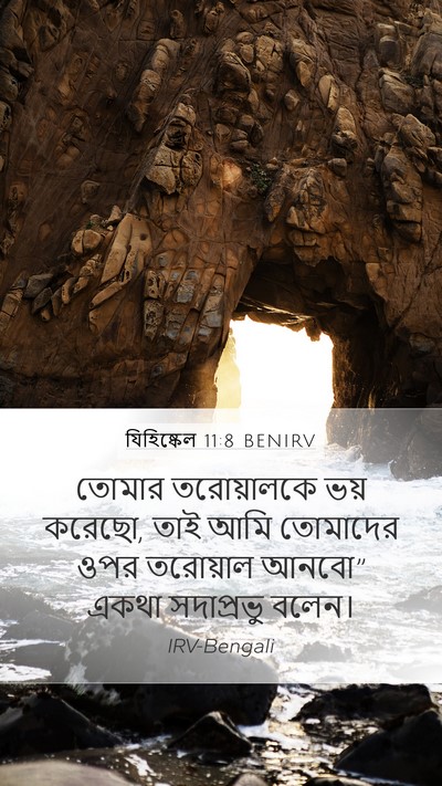 যিহিষ্কেল 11:8 BENIRV Bible Verse Image