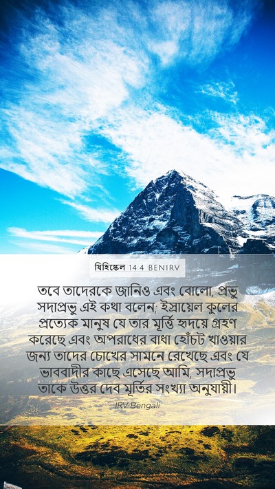 যিহিষ্কেল 14:4 BENIRV Bible Verse Image