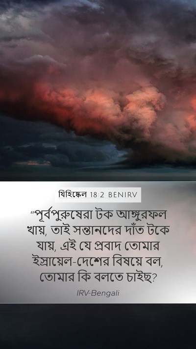 যিহিষ্কেল 18:2 BENIRV Bible Verse Image