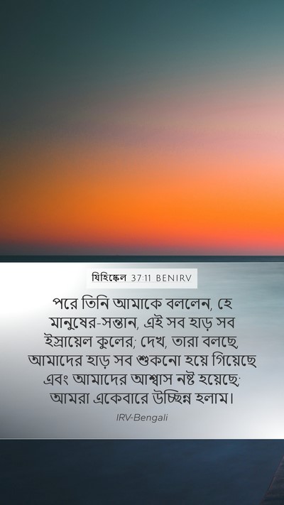 যিহিষ্কেল 37:11 BENIRV Bible Verse Image