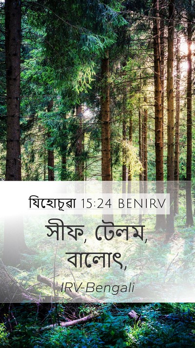 যিহোচূৱা 15:24 BENIRV Bible Verse Image
