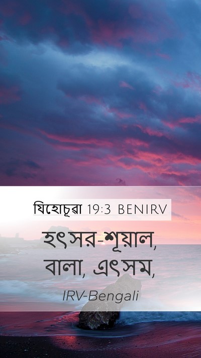 যিহোচূৱা 19:3 BENIRV Bible Verse Image