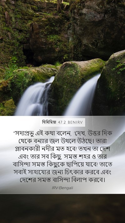 যিৰিমিয়া 47:2 BENIRV Bible Verse Image