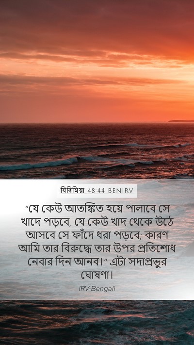 যিৰিমিয়া 48:44 BENIRV Bible Verse Image