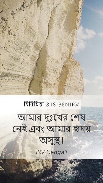যিৰিমিয়া 8:18 BENIRV Bible Verse Image