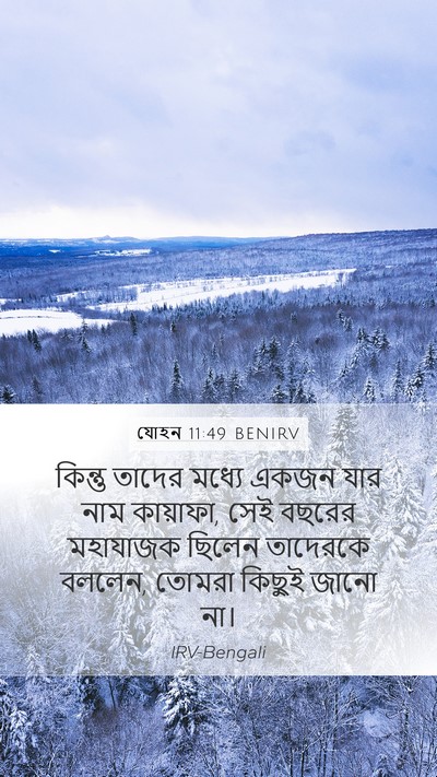 যোহন 11:49 BENIRV Bible Verse Image