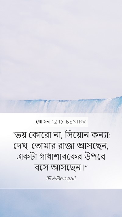 যোহন 12:15 BENIRV Bible Verse Image