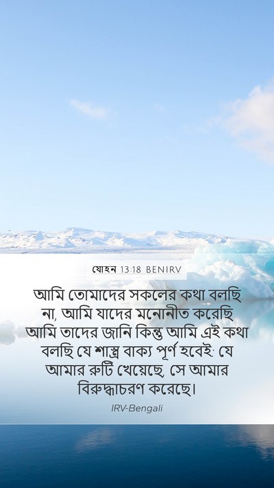 যোহন 13:18 BENIRV Bible Verse Image
