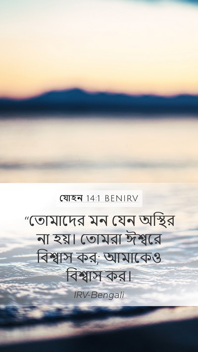 যোহন 14:1 BENIRV Bible Verse Image