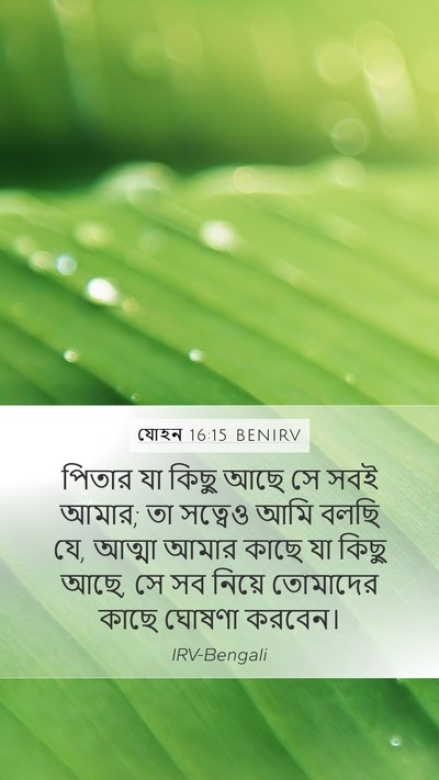 যোহন 16:15 BENIRV Bible Verse Image