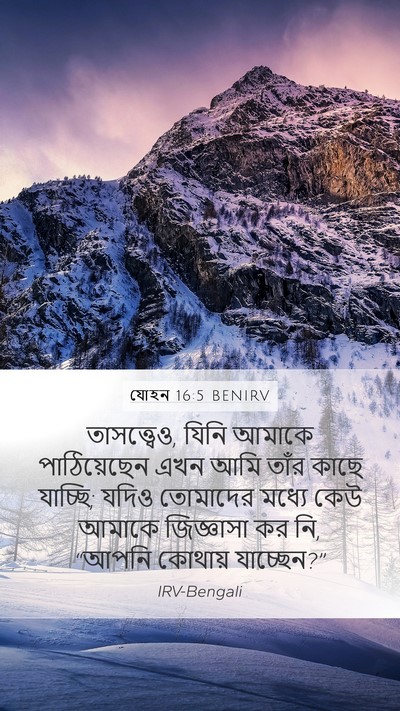 যোহন 16:5 BENIRV Bible Verse Image