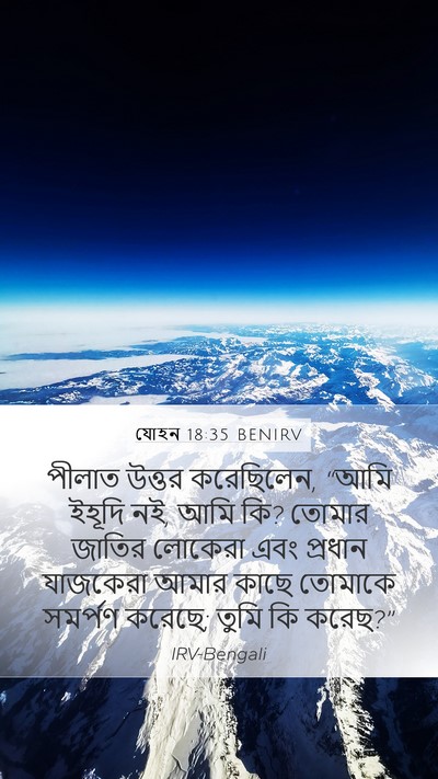 যোহন 18:35 BENIRV Bible Verse Image