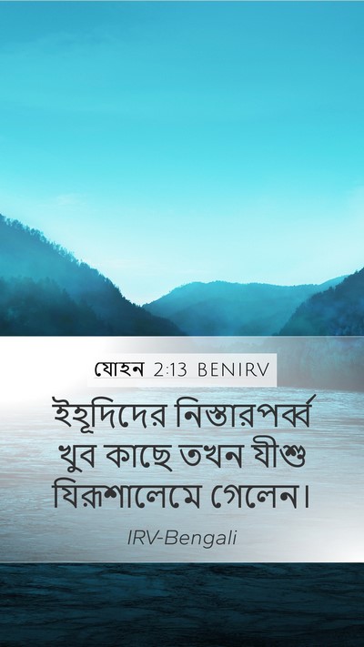 যোহন 2:13 BENIRV Bible Verse Image