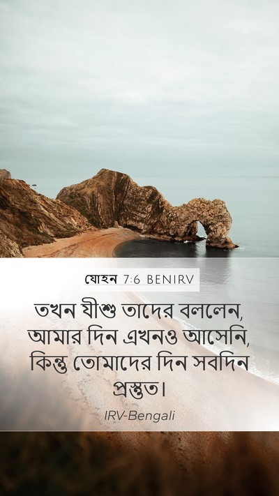 যোহন 7:6 BENIRV Bible Verse Image