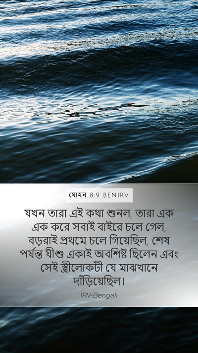 যোহন 8:9 BENIRV Bible Verse Image
