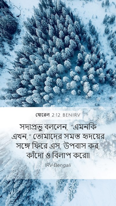 যোৱেল 2:12 BENIRV Bible Verse Image