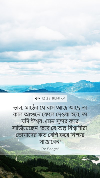 লূক 12:28 BENIRV Bible Verse Image