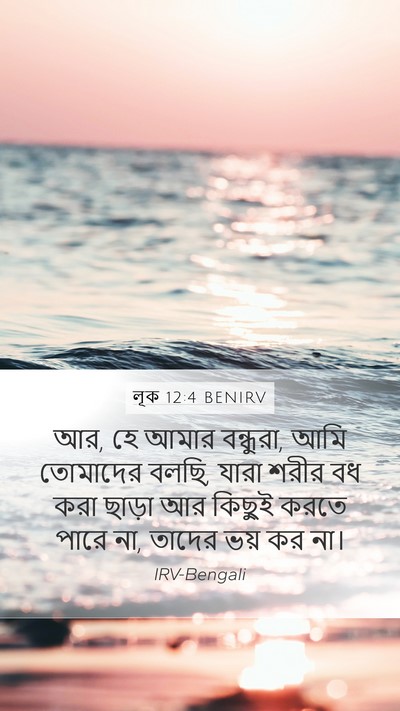 লূক 12:4 BENIRV Bible Verse Image