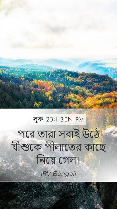 লূক 23:1 BENIRV Bible Verse Image