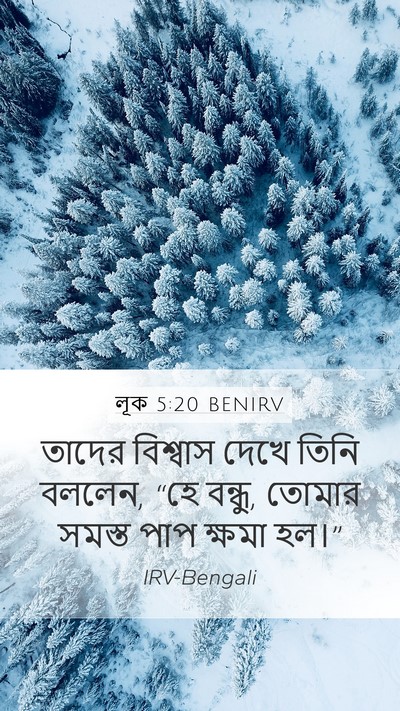 লূক 5:20 BENIRV Bible Verse Image