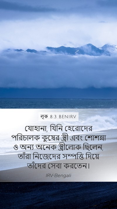 লূক 8:3 BENIRV Bible Verse Image