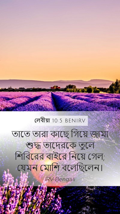 লেবীয়া 10:5 BENIRV Bible Verse Image