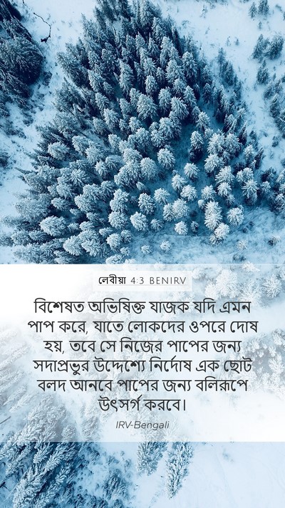 লেবীয়া 4:3 BENIRV Bible Verse Image