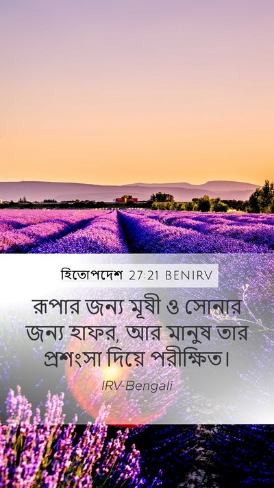 হিতোপদেশ 27:21 BENIRV Bible Verse Image