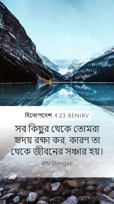 হিতোপদেশ 4:23 BENIRV Bible Verse Image