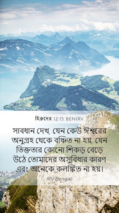 হিব্রুদের 12:15 BENIRV Bible Verse Image