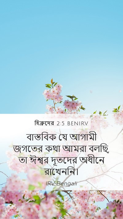 হিব্রুদের 2:5 BENIRV Bible Verse Image