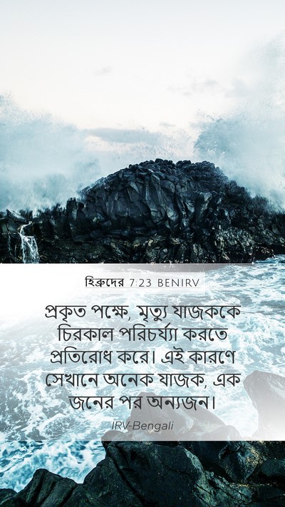 হিব্রুদের 7:23 BENIRV Bible Verse Image
