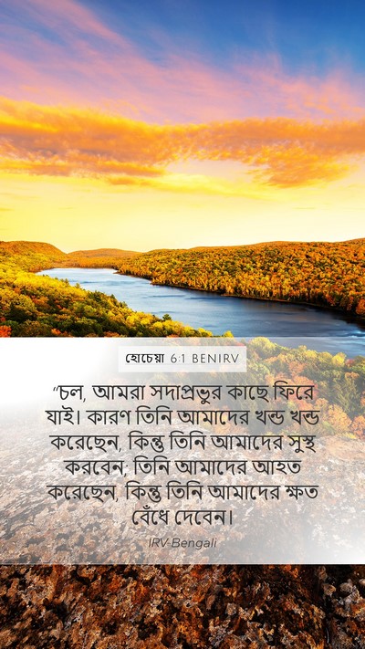 হোচেয়া 6:1 BENIRV Bible Verse Image