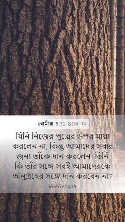 ৰোমীয়া 8:32 BENIRV Bible Verse Image